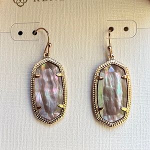 Kendra Scott Elle Rose Gold Drop Earrings